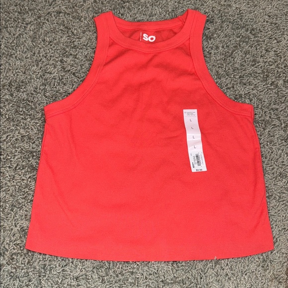 (2) Juniors Ribbed Tank Tops SO (Large) NWT - Picture 2 of 11